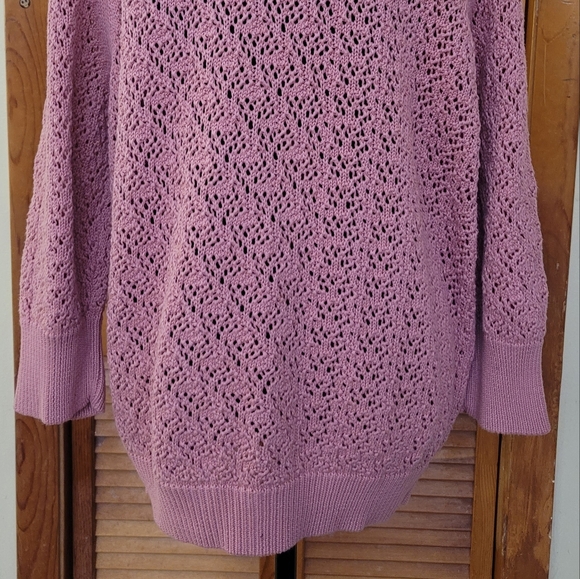 NWT Avenue Crotchet Sweater Plus Size 14/16 - Picture 10 of 13